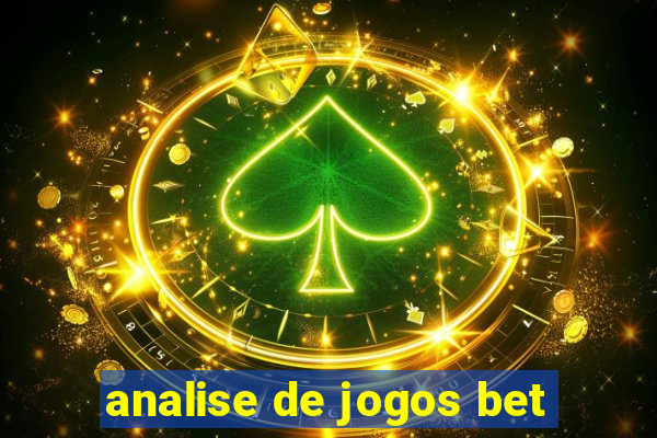 analise de jogos bet